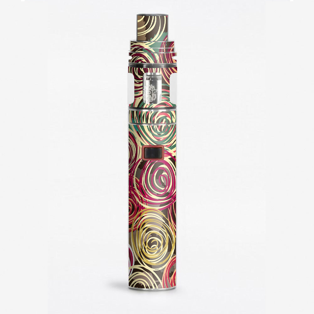  Round Swirls Abstract Smok Stick X8 Skin