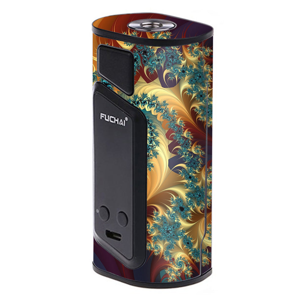  Trippy Floral Swirl Sigelei Fuchai Duo-3 Skin