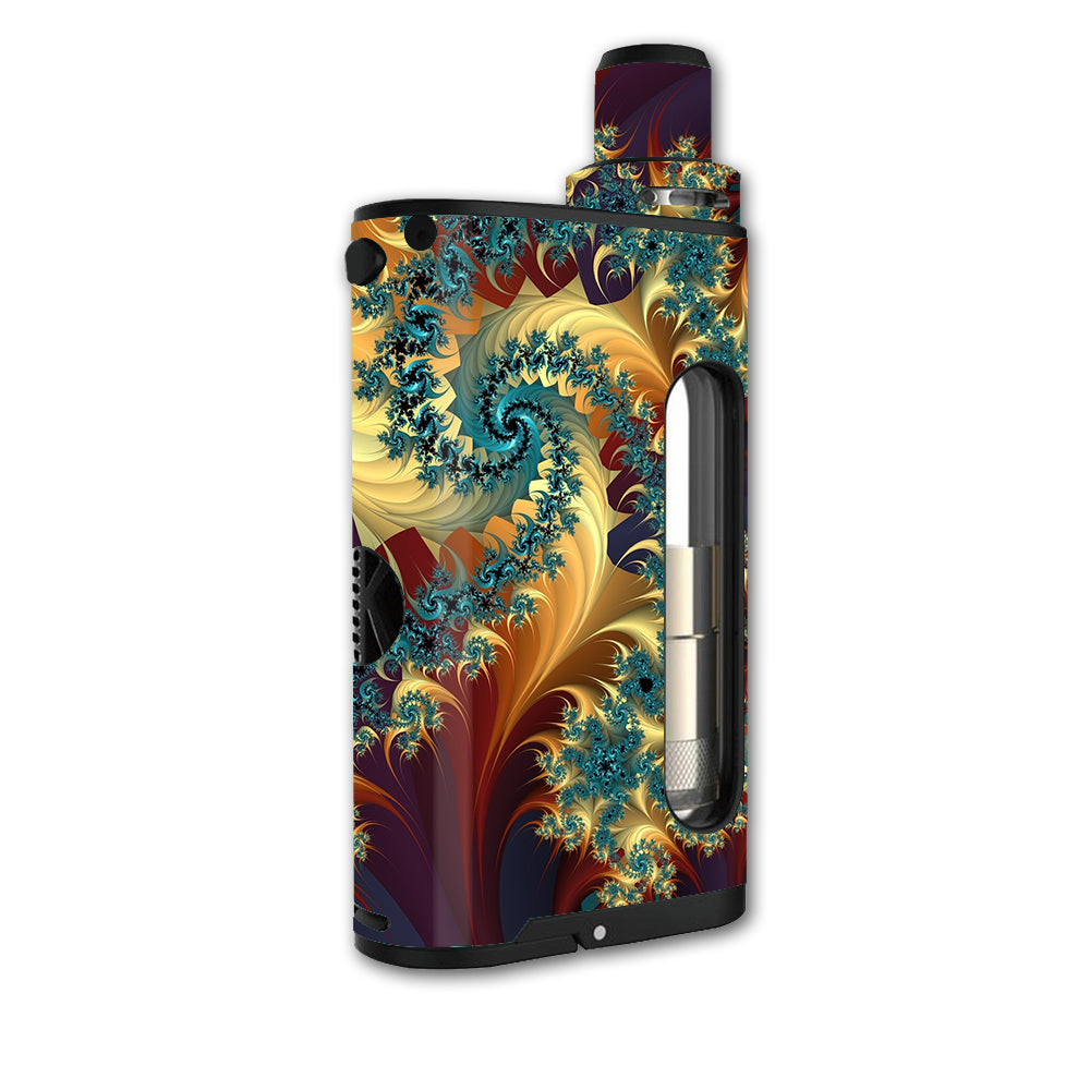  Trippy Floral Swirl Kangertech Cupti Skin