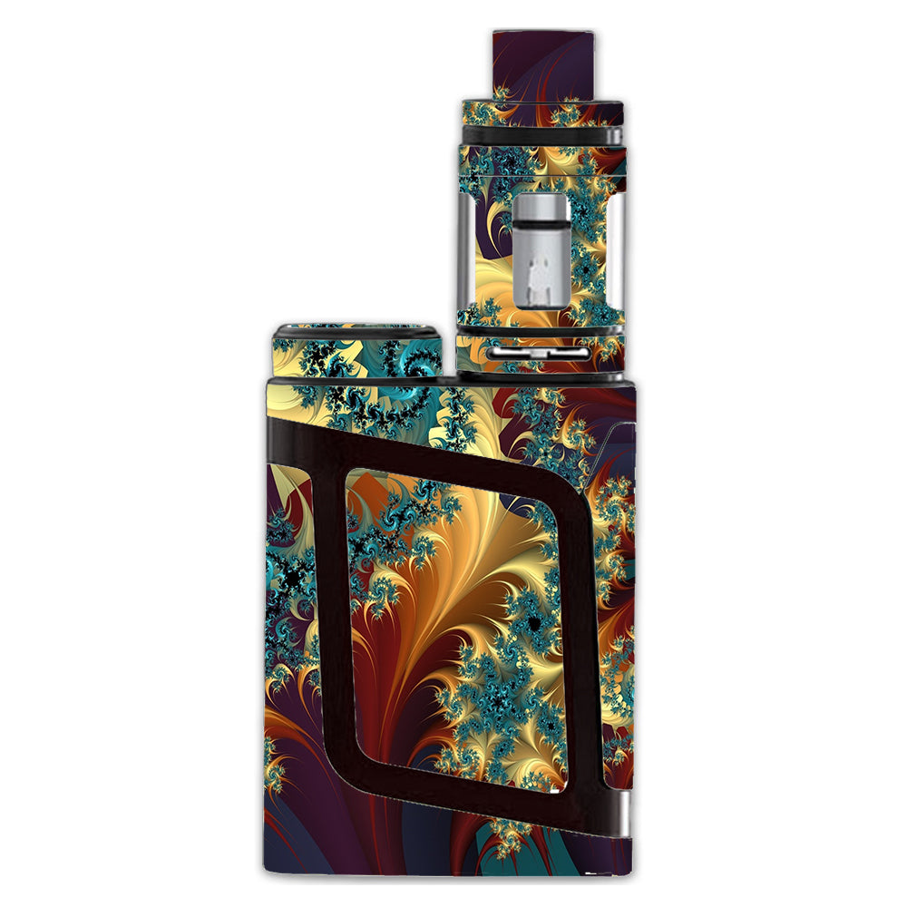  Trippy Floral Swirl Smok Alien AL85 Skin