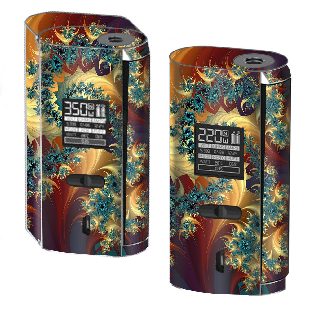  Trippy Floral Swirl Smok GX2/4 350w Skin