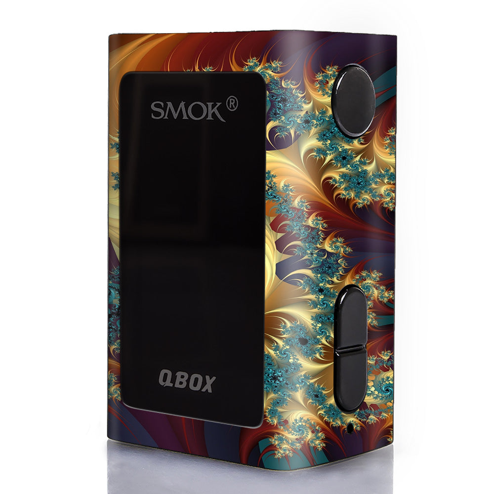  Trippy Floral Swirl Smok Q-Box Skin