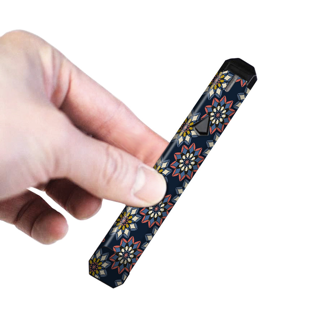  Retro Flowers Pattern Limitless Pulse Ply Rock Skin