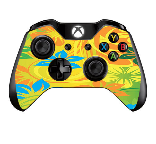  Colorful Floral Pattern Microsoft Xbox One Controller Skin