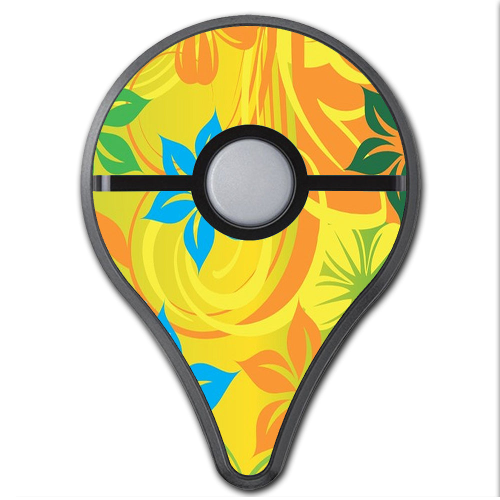  Colorful Floral Pattern Pokemon Go Plus Skin