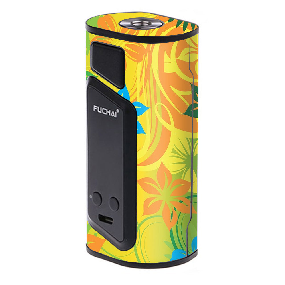  Colorful Floral Pattern Sigelei Fuchai Duo-3 Skin