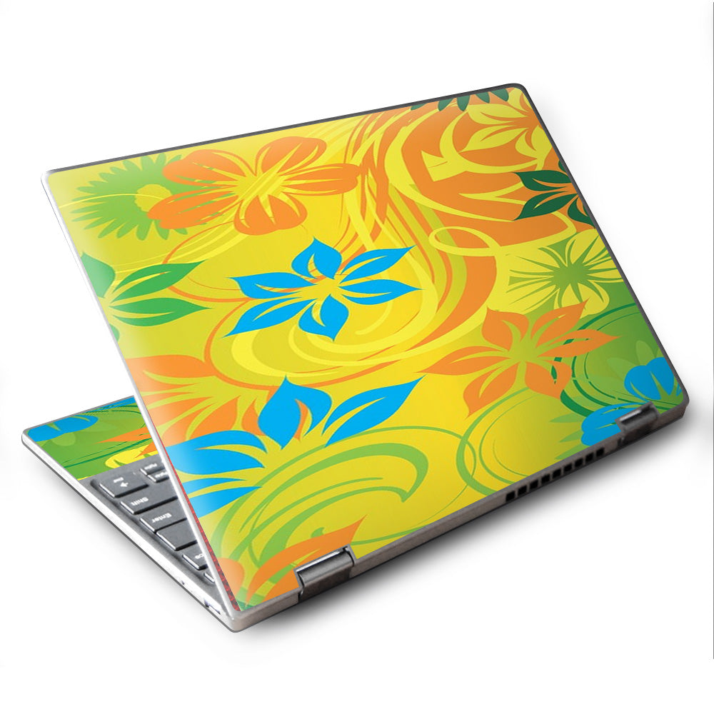  Colorful Floral Pattern Lenovo Yoga 710 11.6" Skin