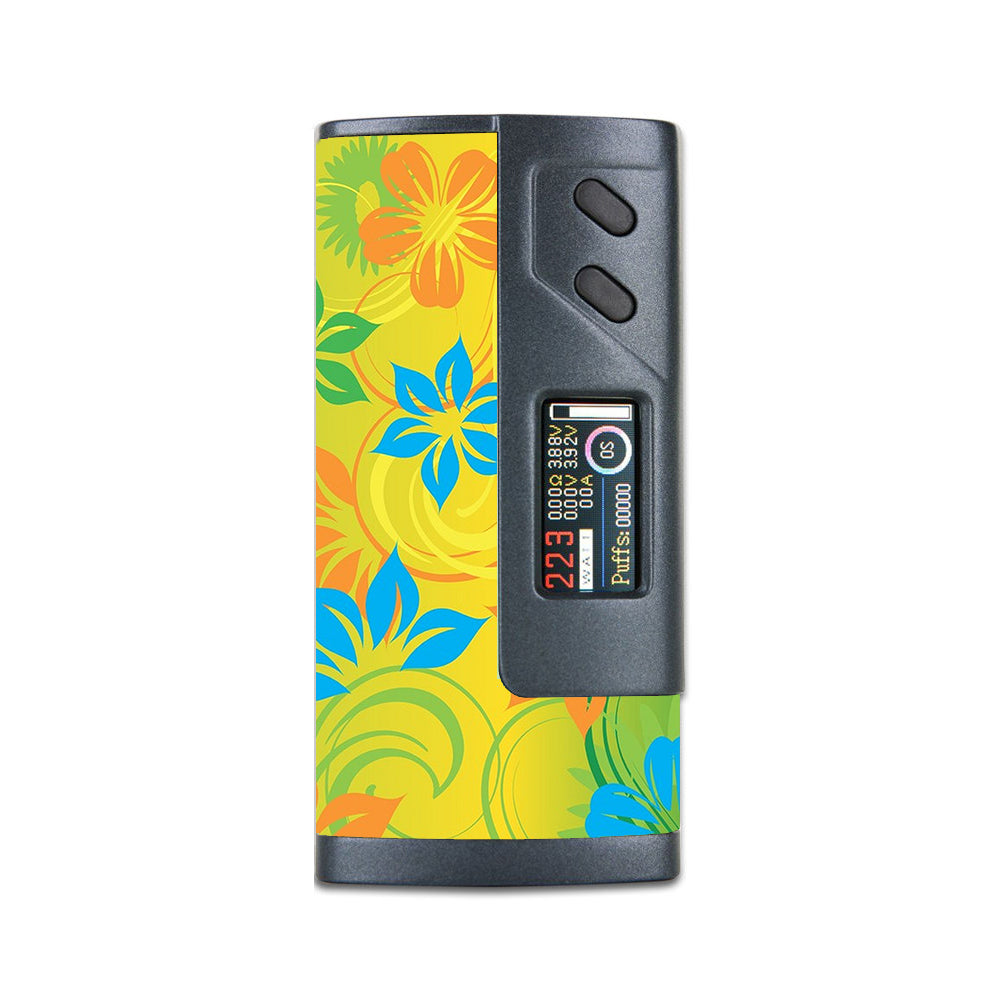  Colorful Floral Pattern Sigelei 213W Plus Skin