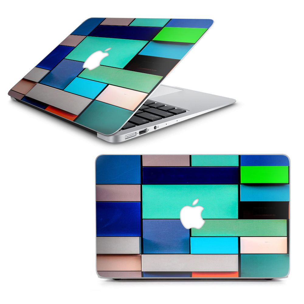  Textures Squares Macbook Air 13" A1369 A1466 Skin