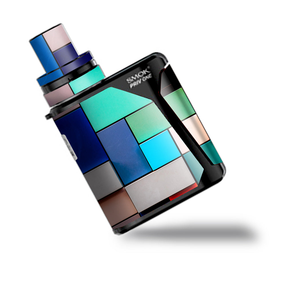  Textures Squares Smok Priv One Skin