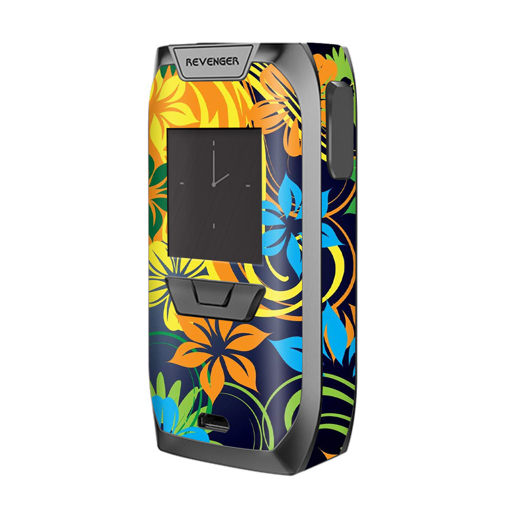  Tropical Flowers Vaporesso Revenger Skin