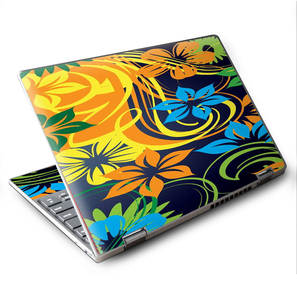  Tropical Flowers Lenovo Yoga 710 11.6" Skin