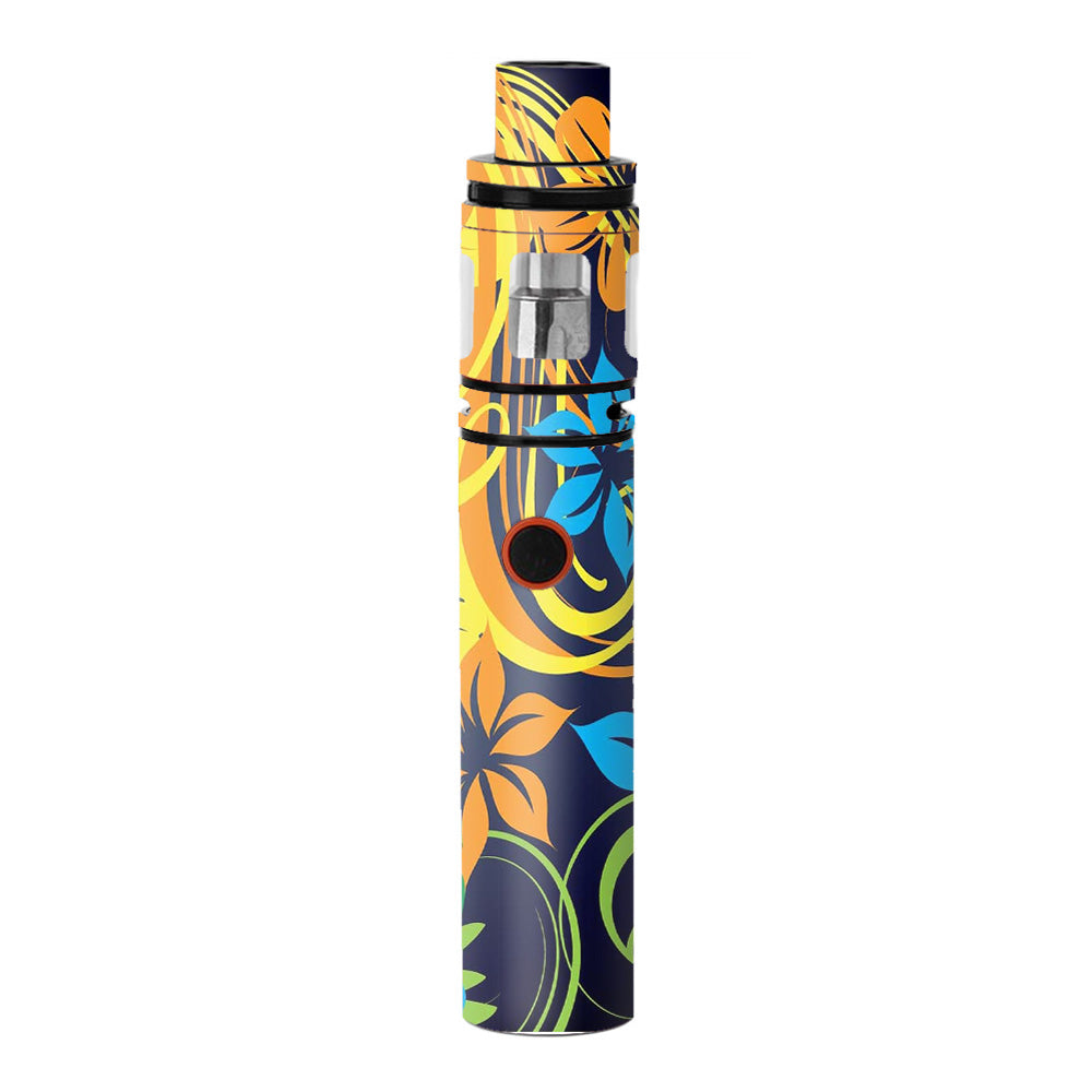  Tropical Flowers Smok Stick V8 Skin
