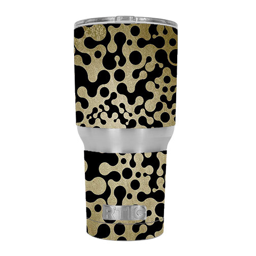  Abstract Trippy Pattern RTIC 30oz Tumbler Skin