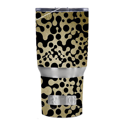  Abstract Trippy Pattern RTIC 20oz Tumbler Skin