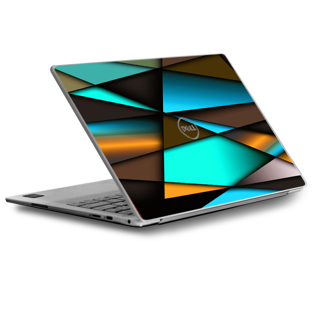  Awesome Blue Gold Pattern Dell XPS 13 9370 9360 9350 Skin