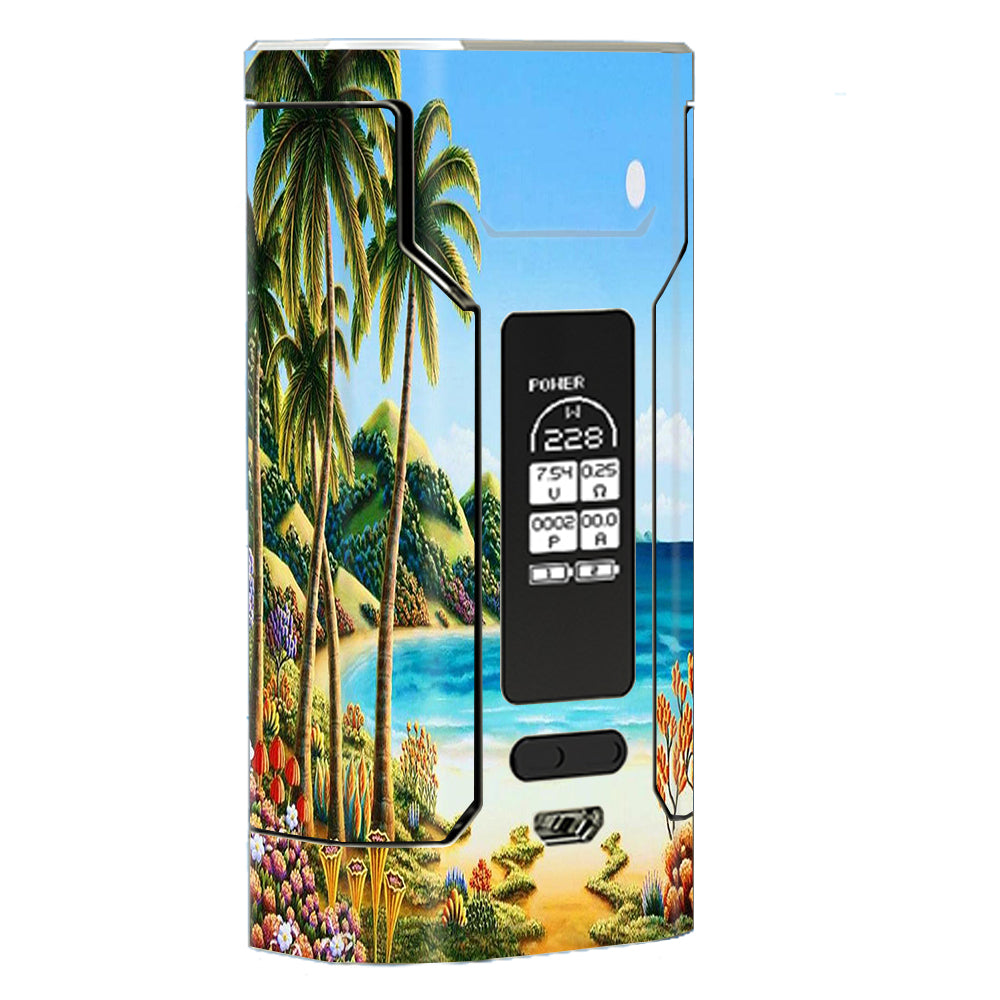  Beach Water Palm Trees Wismec Predator 228 Skin