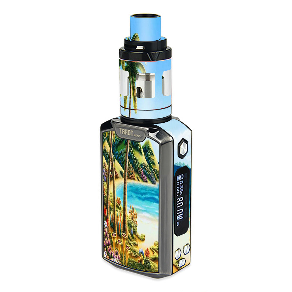  Beach Water Palm Trees Vaporesso  Tarot Nano Skin