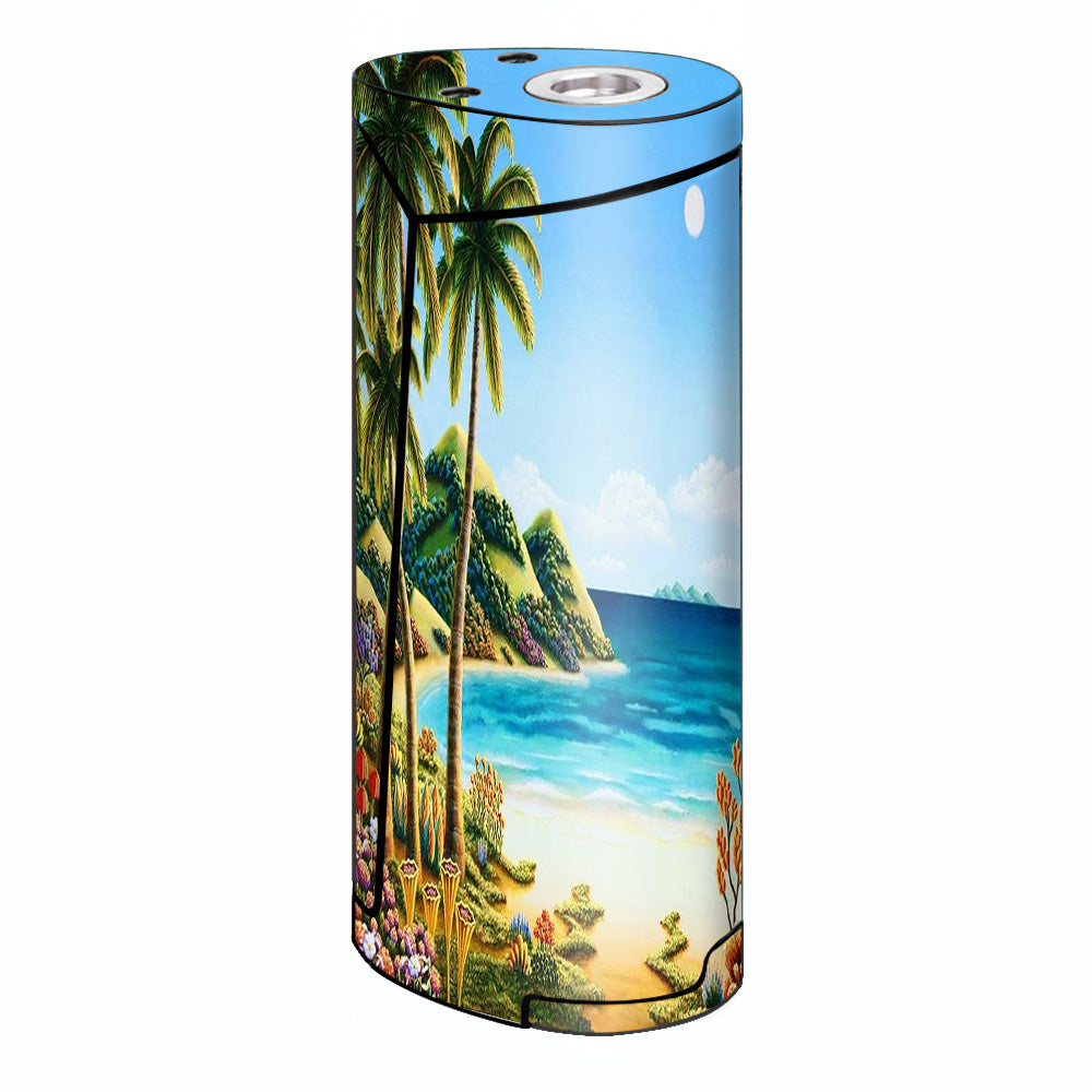  Beach Water Palm Trees Smok Priv V8 60w Skin