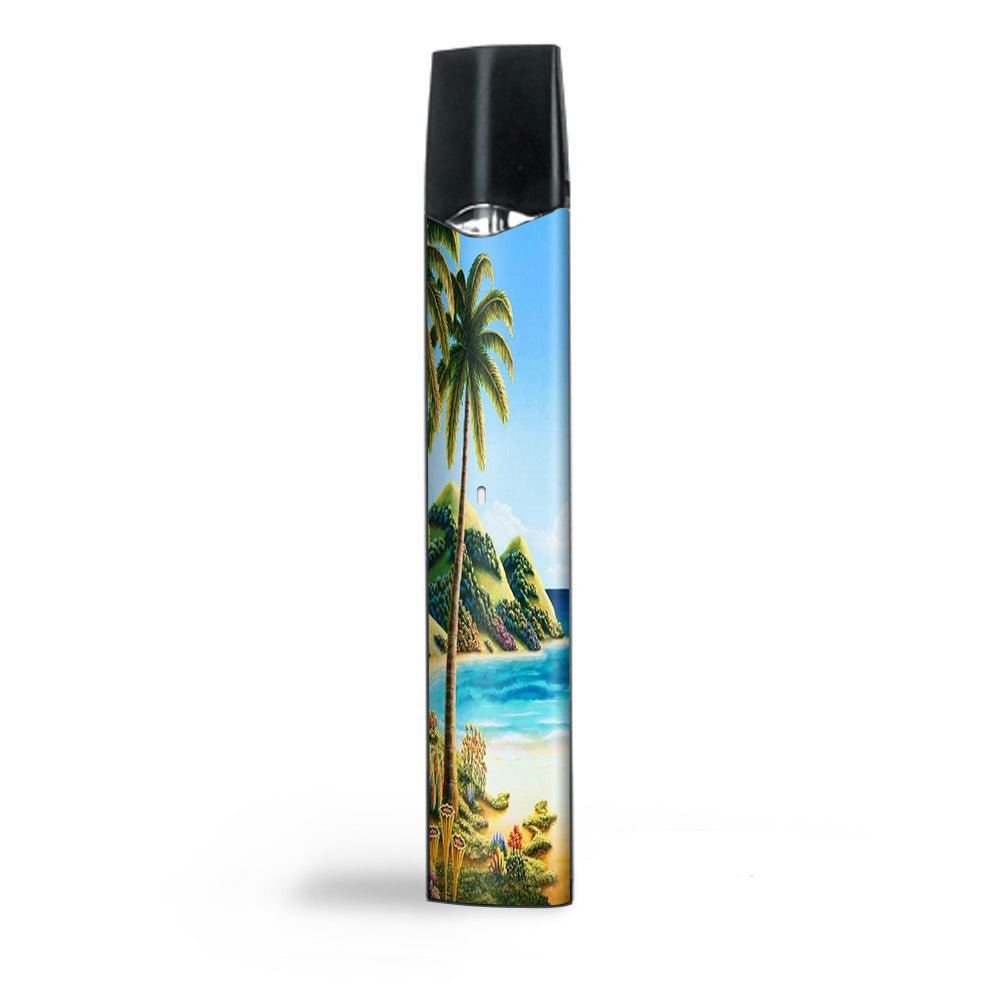  Beach Water Palm Trees Smok Infinix Ultra Portable Skin
