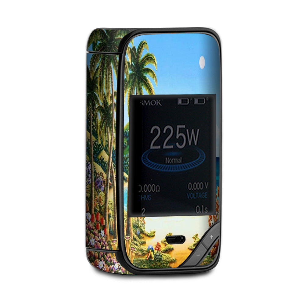  Beach Water Palm Trees X-Priv Smok Skin