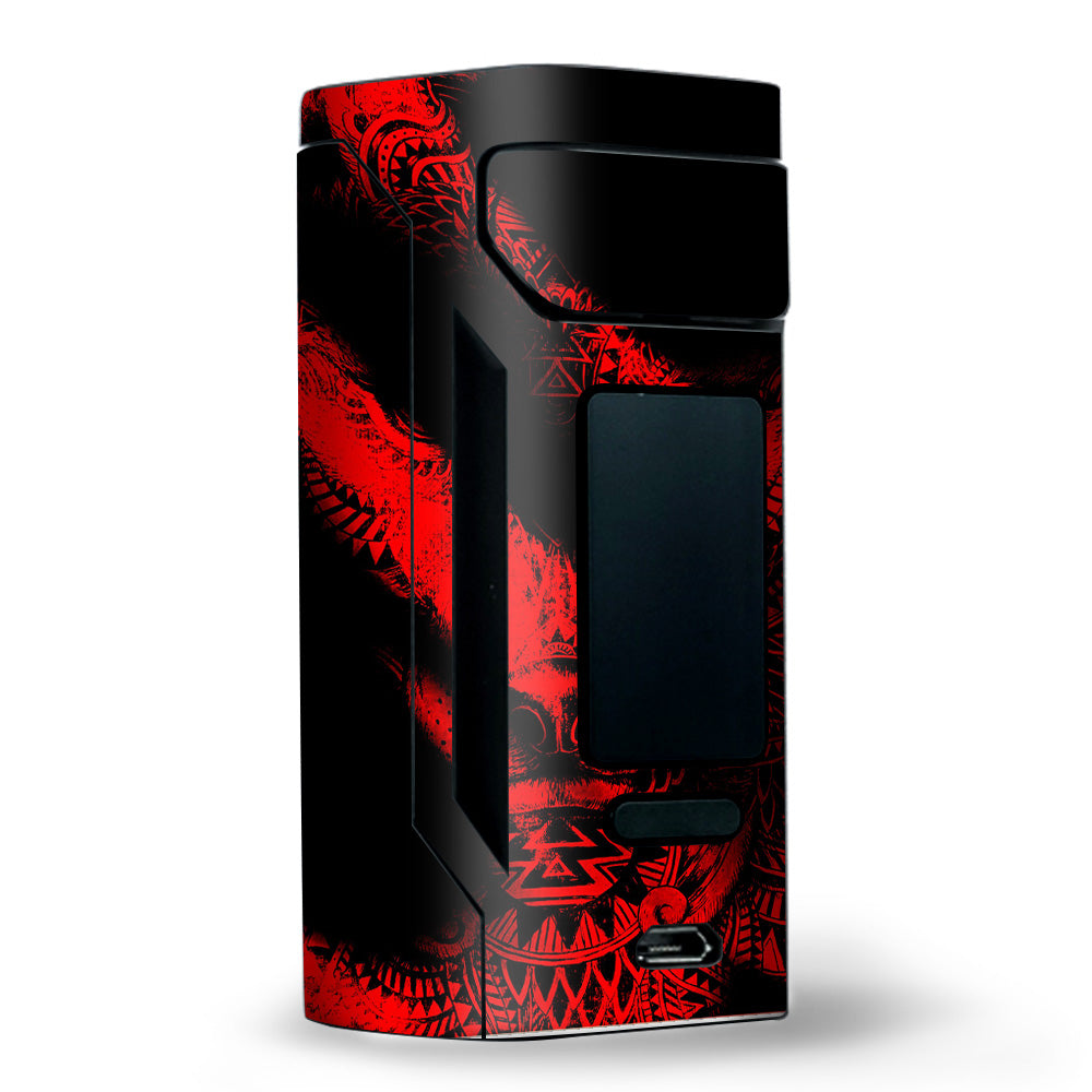  Aztec Lion Red Wismec RX2 20700 Skin