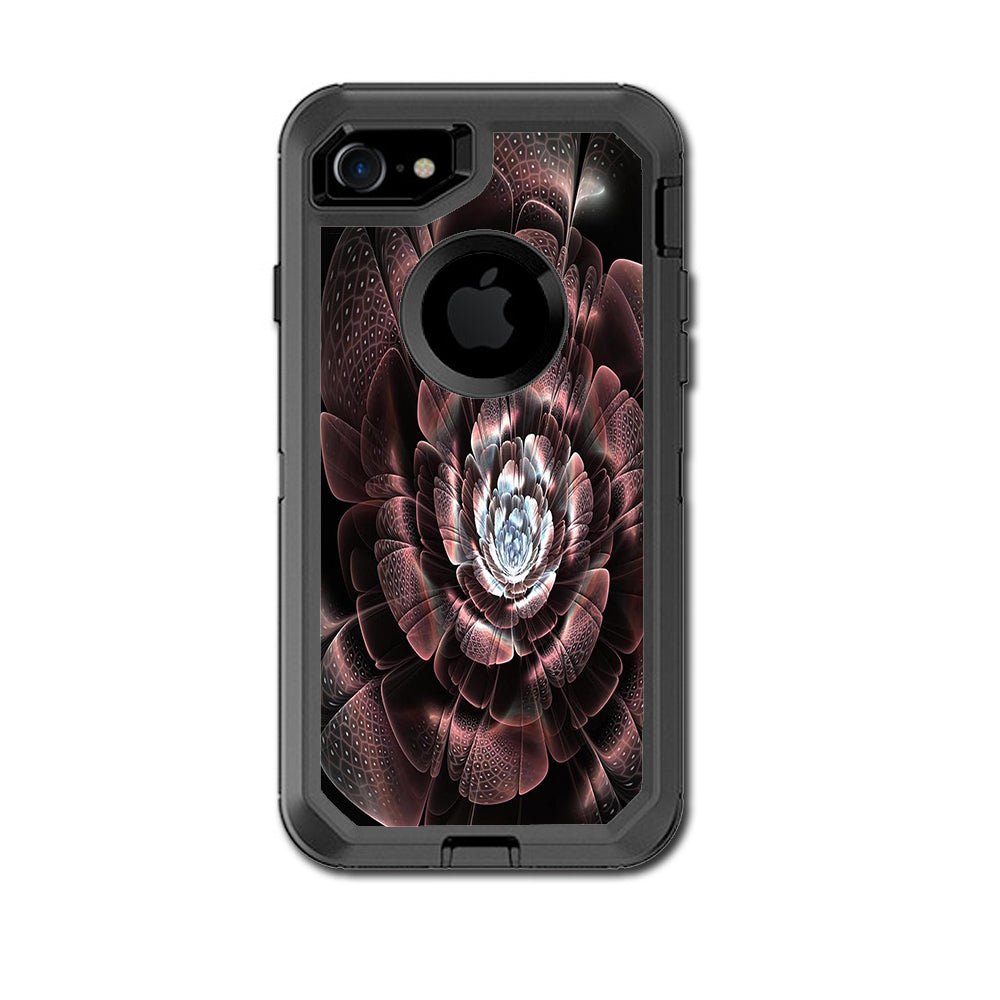  Abstract Rose Flower Otterbox Defender iPhone 7 or iPhone 8 Skin