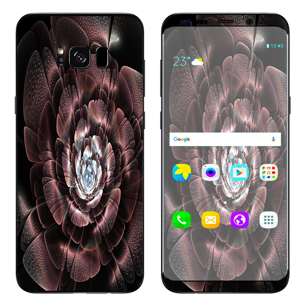  Abstract Rose Flower Samsung Galaxy S8 Plus Skin