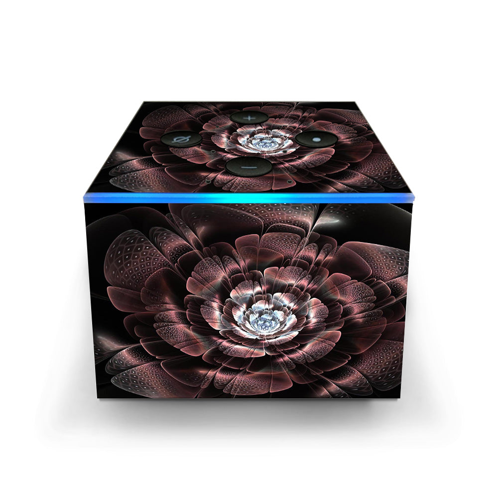  Abstract Rose Flower Amazon Fire TV Cube Skin
