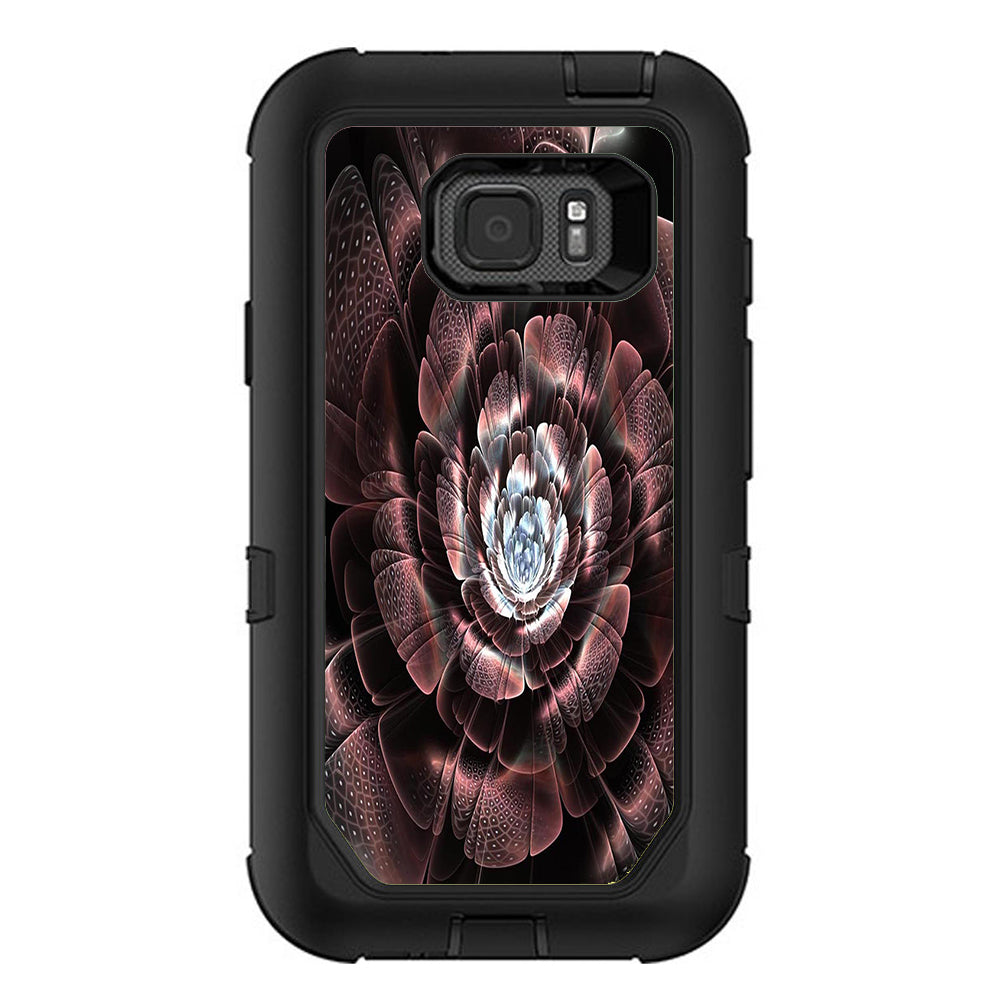  Abstract Rose Flower Otterbox Defender Samsung Galaxy S7 Active Skin