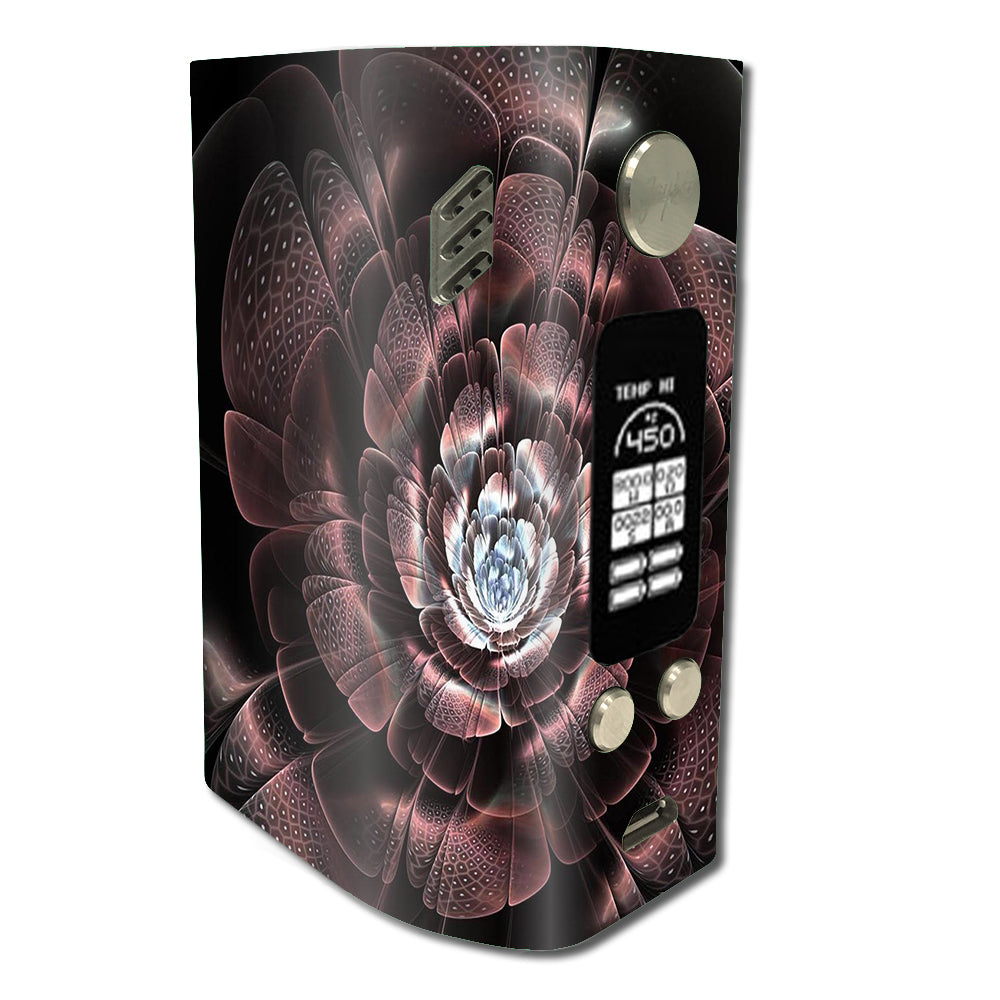  Abstract Rose Flower Wismec Reuleaux RX300 Skin