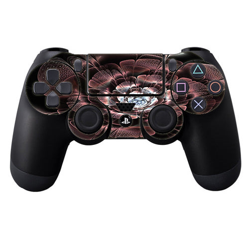  Abstract Rose Flower Sony Playstation PS4 Controller Skin