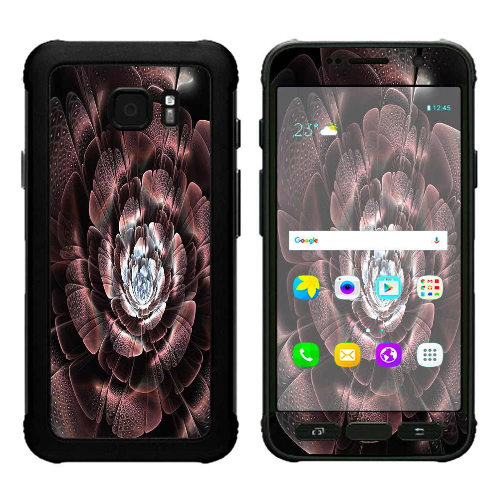  Abstract Rose Flower Samsung Galaxy S7 Active Skin