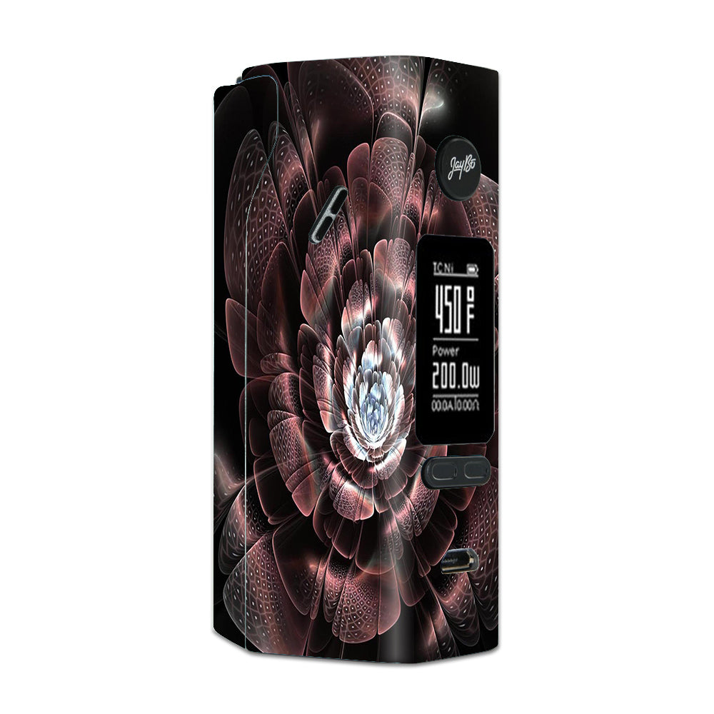  Abstract Rose Flower Wismec Reuleaux RX 2/3 combo kit Skin