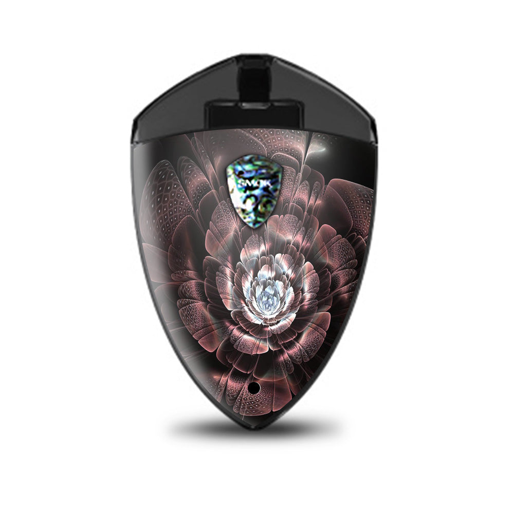  Abstract Rose Flower Smok Rolo Badge Skin