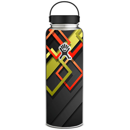  Tech Abstract Hydroflask 40oz Wide Mouth Skin