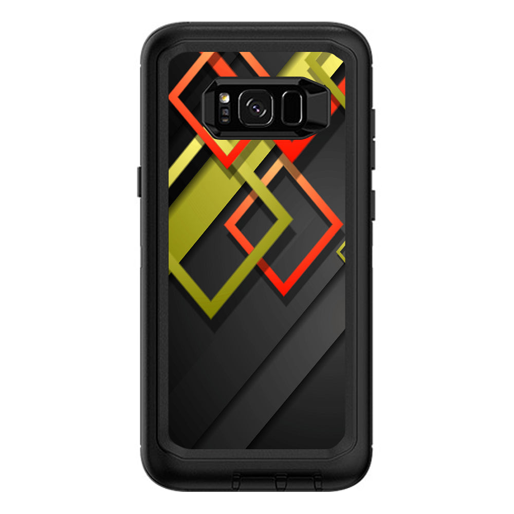  Tech Abstract Otterbox Defender Samsung Galaxy S8 Plus Skin