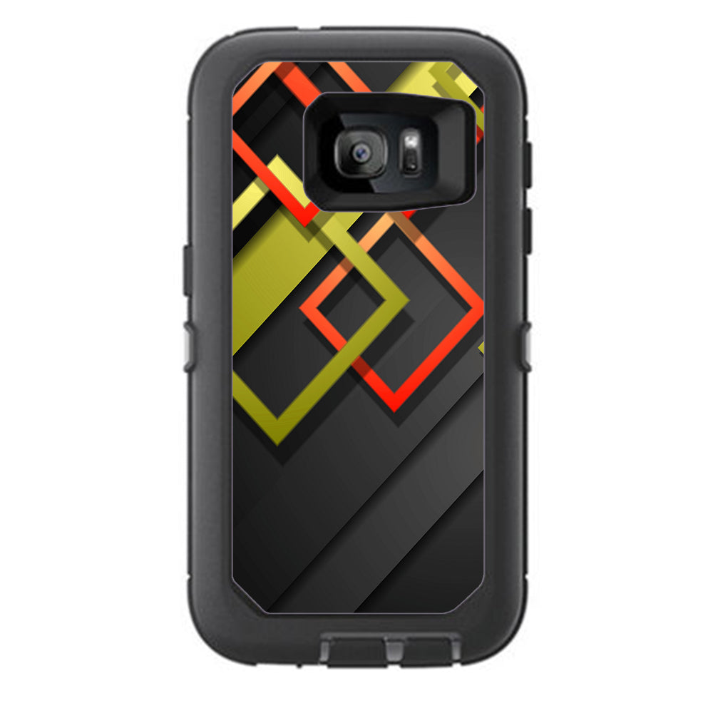 Tech Abstract Otterbox Defender Samsung Galaxy S7 Skin