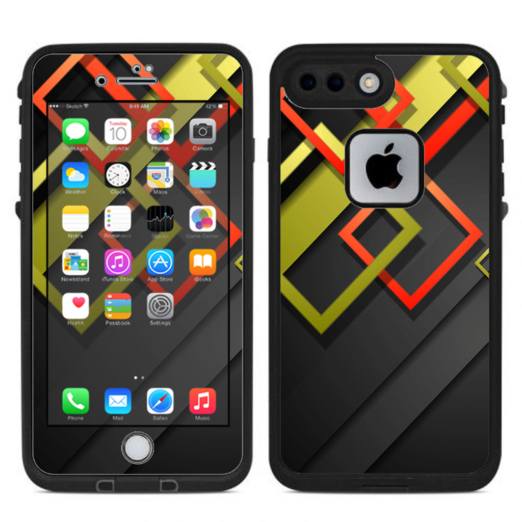  Tech Abstract Lifeproof Fre iPhone 7 Plus or iPhone 8 Plus Skin