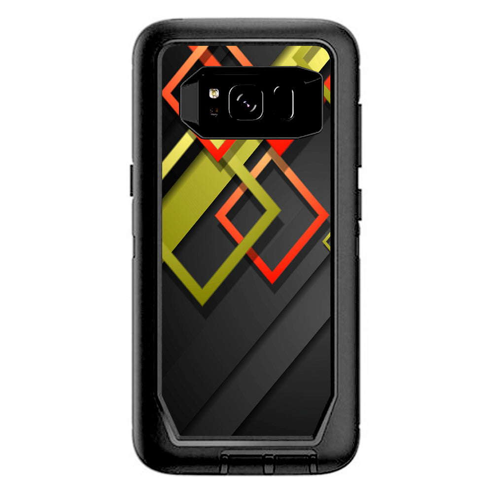  Tech Abstract Otterbox Defender Samsung Galaxy S8 Skin
