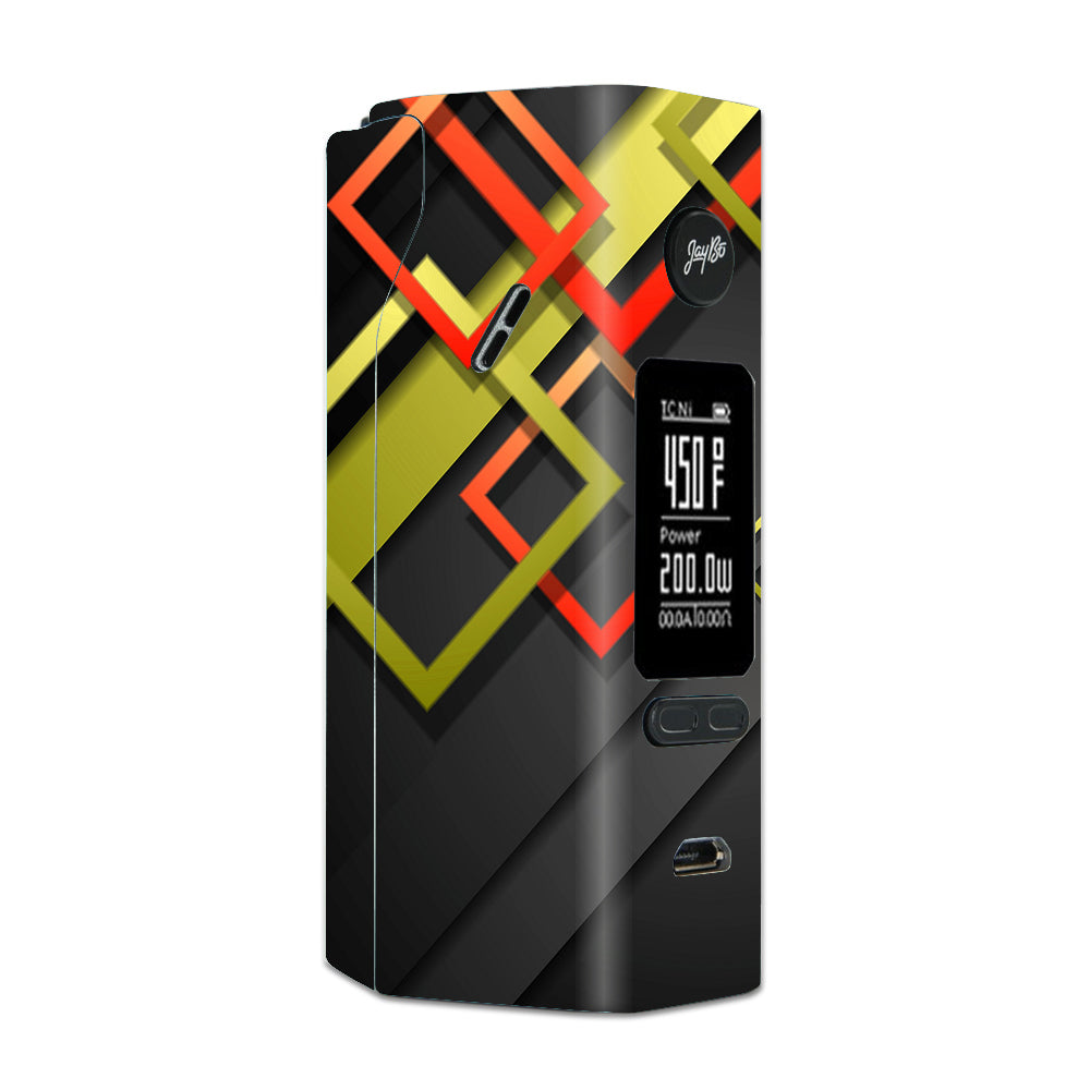  Tech Abstract Wismec Reuleaux RX 2/3 combo kit Skin