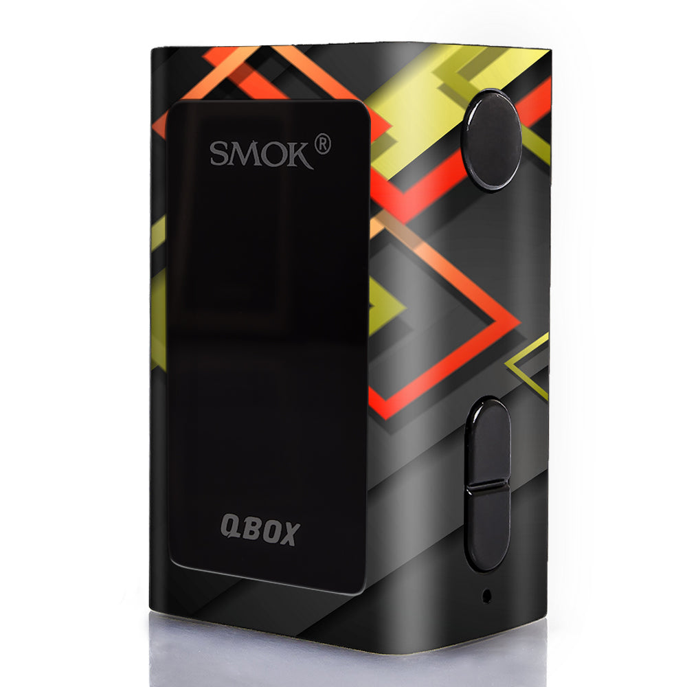  Tech Abstract Smok Q-Box Skin