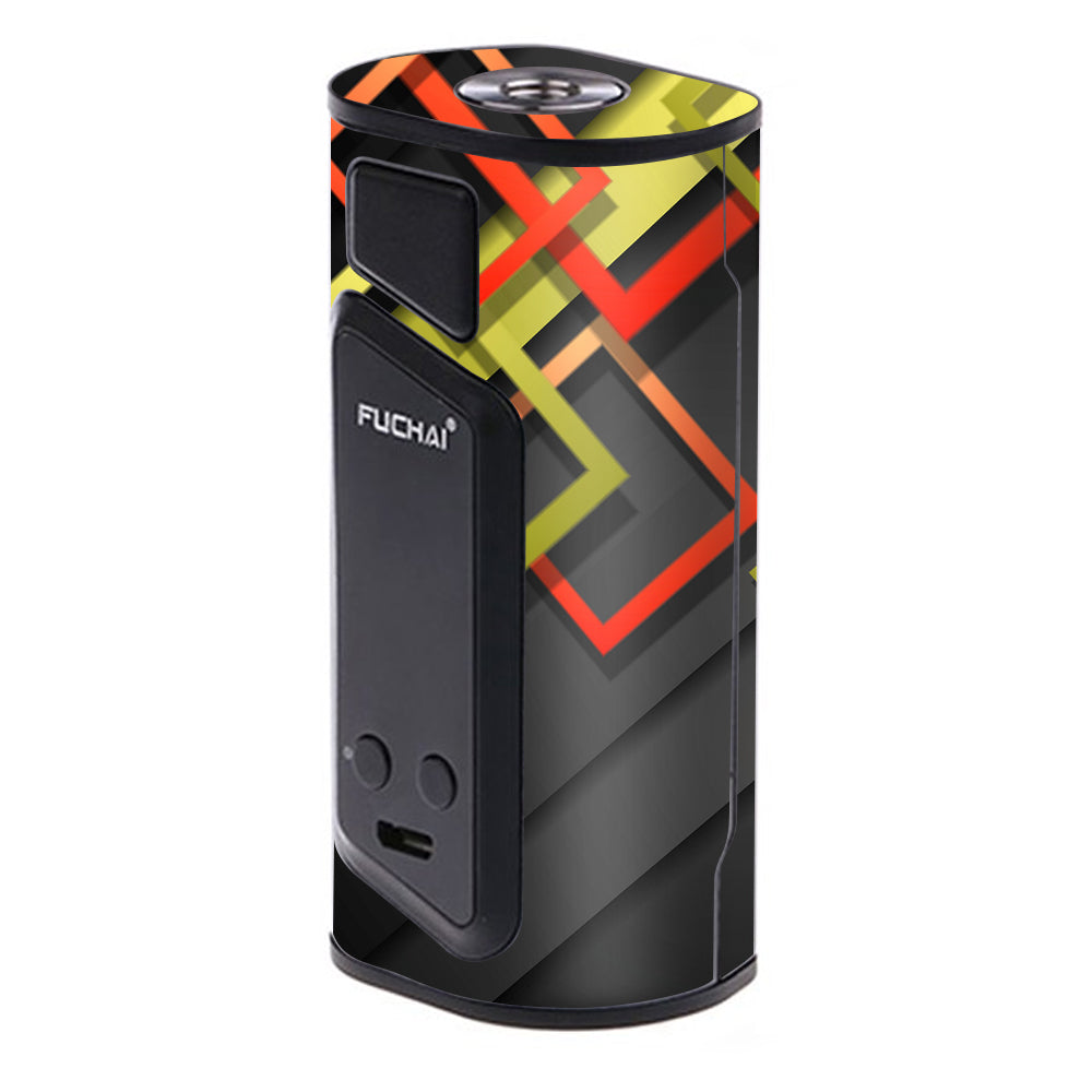  Tech Abstract Sigelei Fuchai Duo-3 Skin