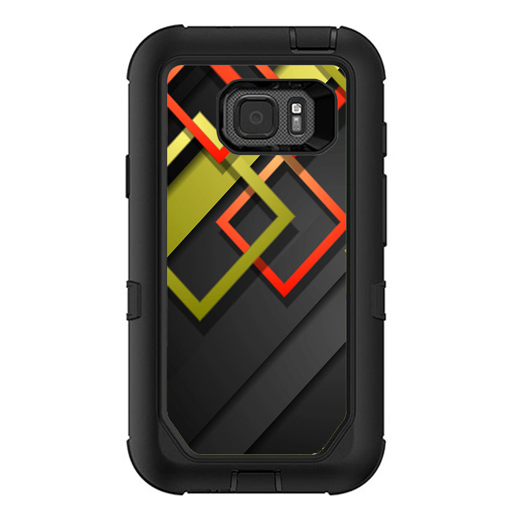  Tech Abstract Otterbox Defender Samsung Galaxy S7 Active Skin