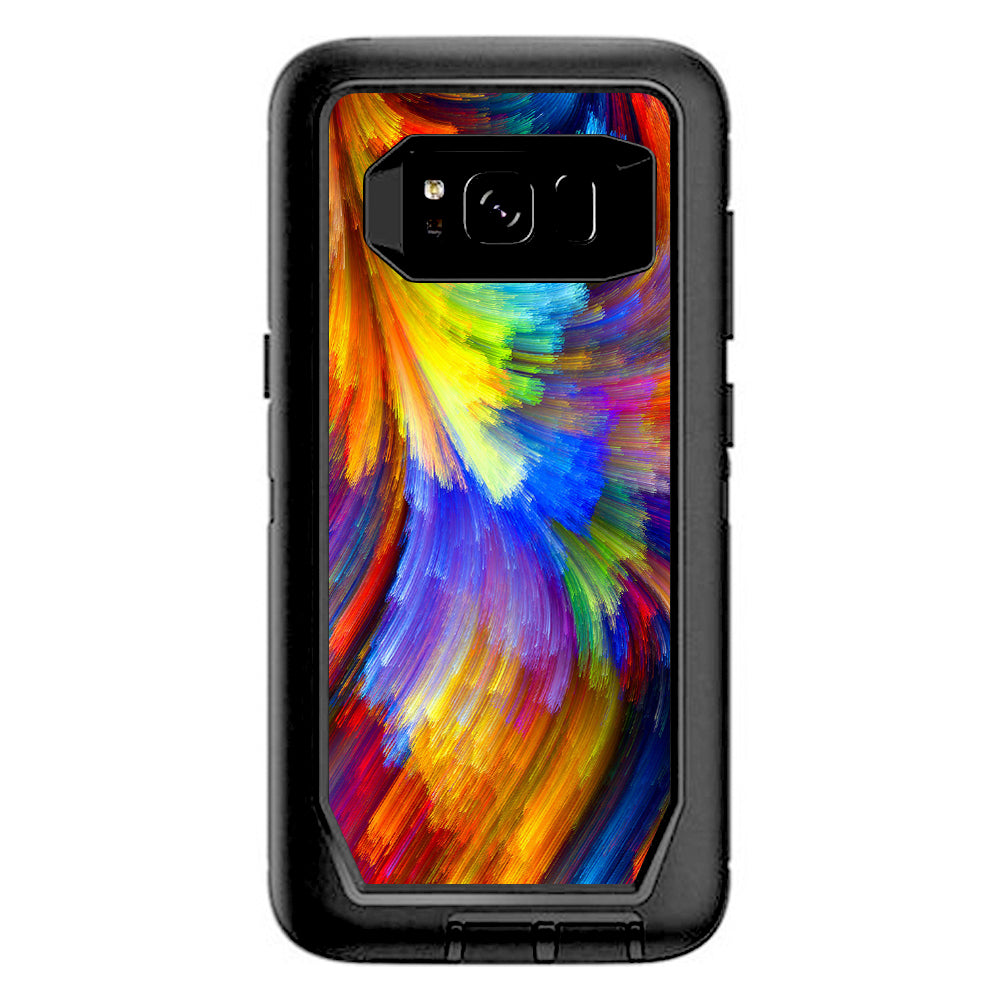  Watercolor Paint Otterbox Defender Samsung Galaxy S8 Skin