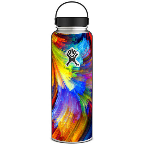  Watercolor Paint Hydroflask 40oz Wide Mouth Skin