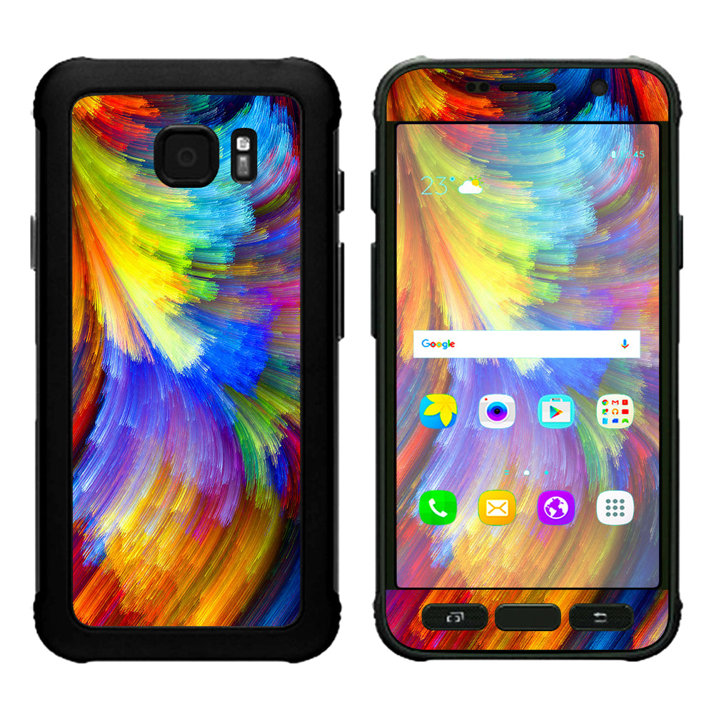  Watercolor Paint Samsung Galaxy S7 Active Skin