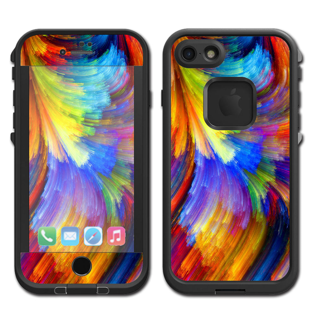  Watercolor Paint Lifeproof Fre iPhone 7 or iPhone 8 Skin
