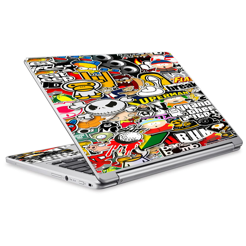 Skins Decals for Acer Chromebook R13 Laptop Vinyl Wrap Sticker