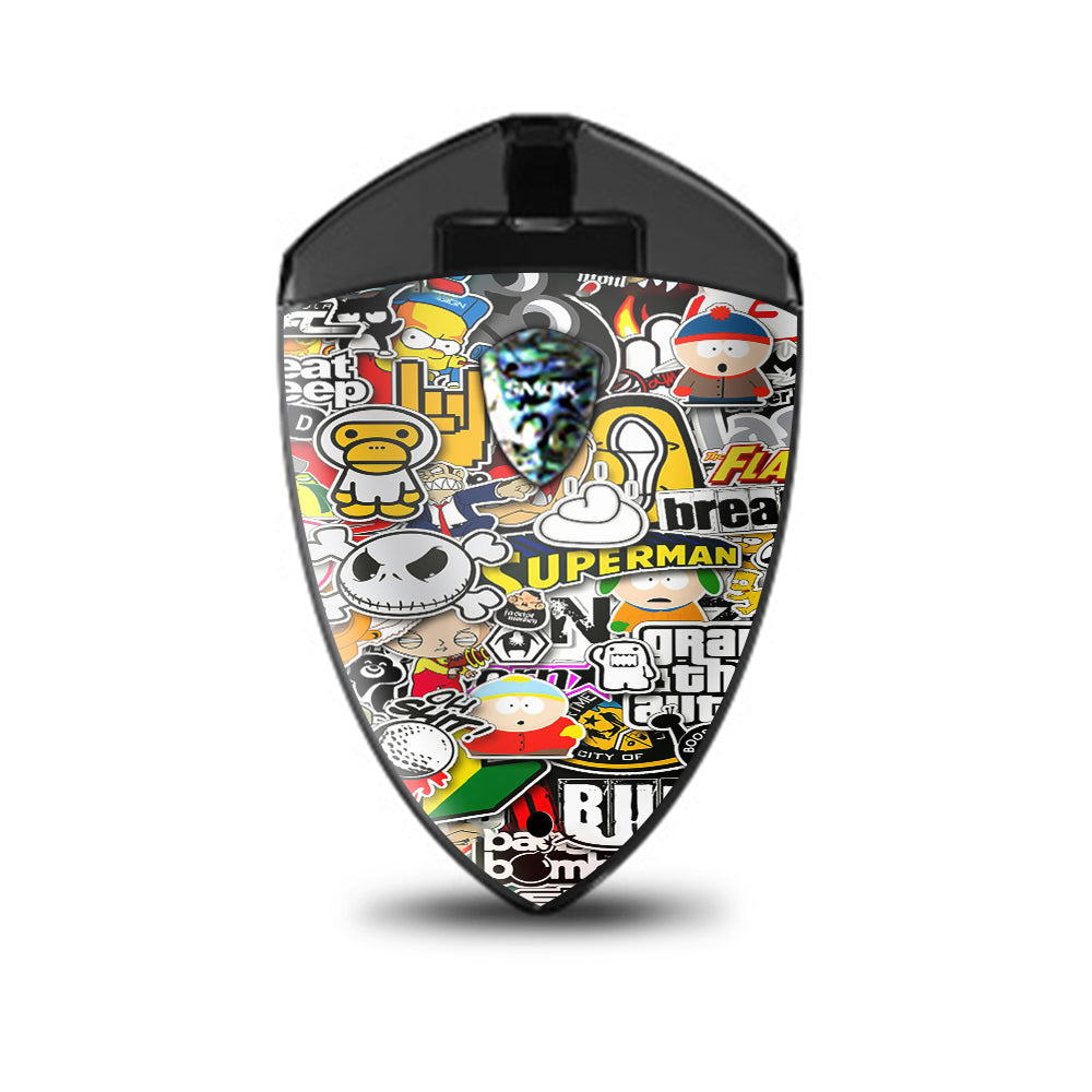  Sticker Slap Smok Rolo Badge Skin
